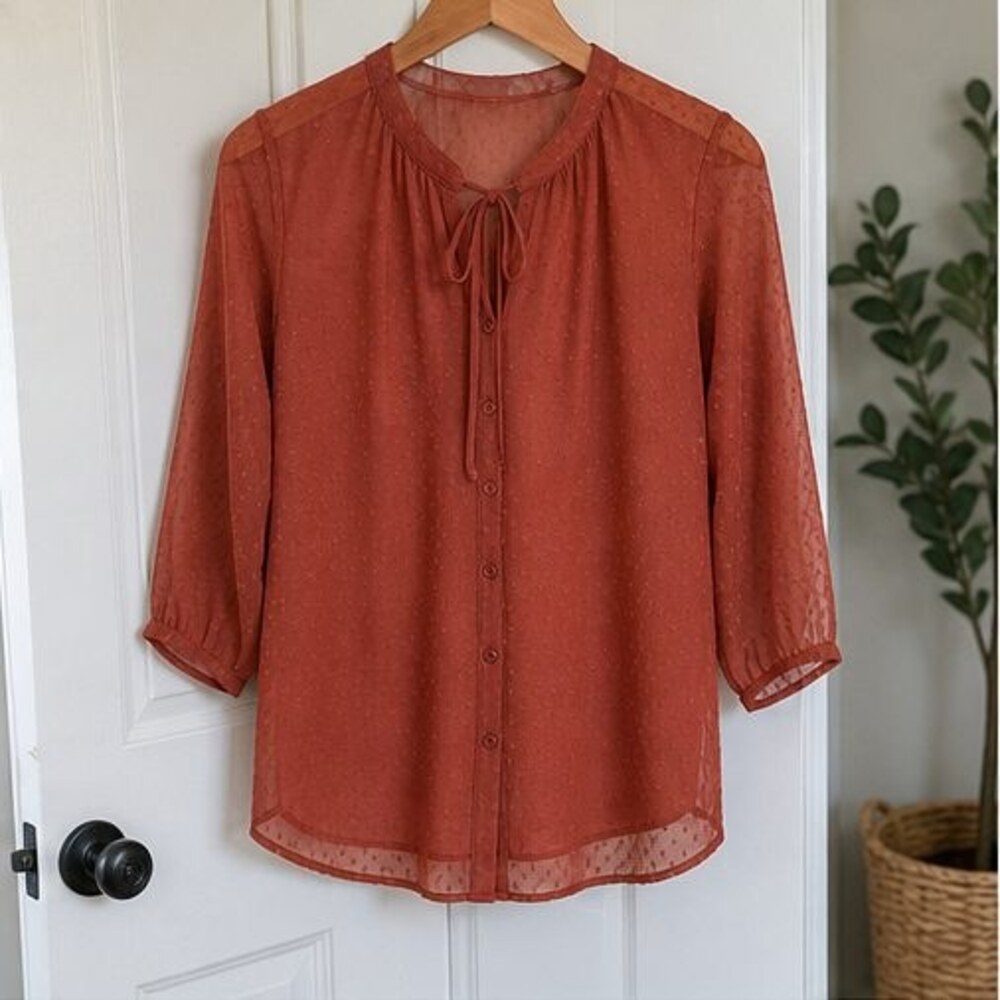 Rust Cami Blouse